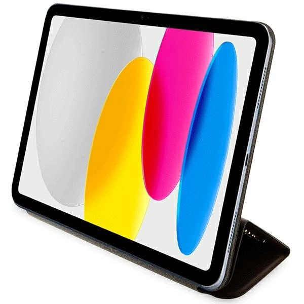 Etui Guess 4G Stripe Allover na iPad 10.9" - brązowepol