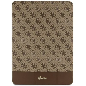 Guess 4G Stripe Allover case for iPad Pro 12.9" - browneng