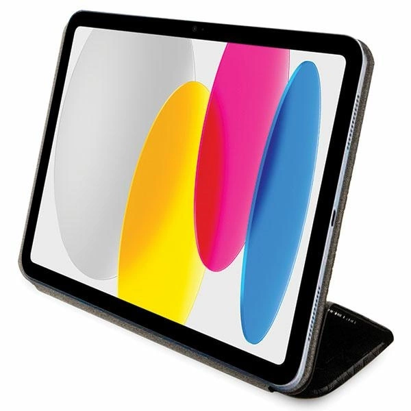 Karl Lagerfeld KLFC11SAKHPKK iPad 10.9" Folio Magnet Allover Cover black/black Saffiano Monogram Ikonikeng
