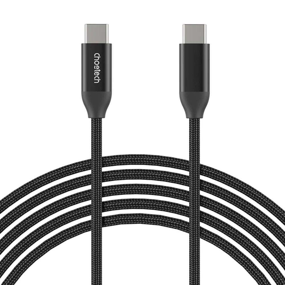 Choetech XCC-1036 USB-C - USB-C PD cable 240W 480Mb/s 2m - blackeng