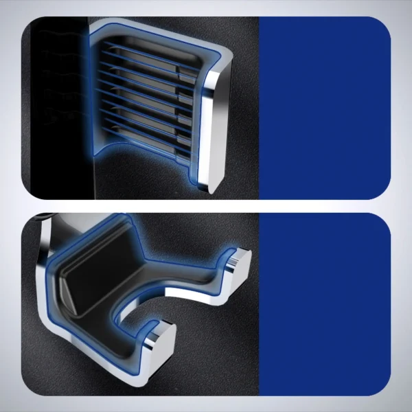 [RETURNED ITEM] Gravity smartphone car holder for air vent silver (YC12)eng