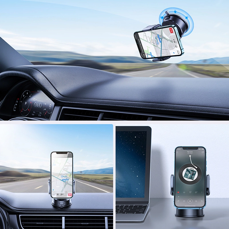 [RETURNED ITEM] Joyroom mechanical Car Mount for Dashboard Black (JR-ZS284)eng