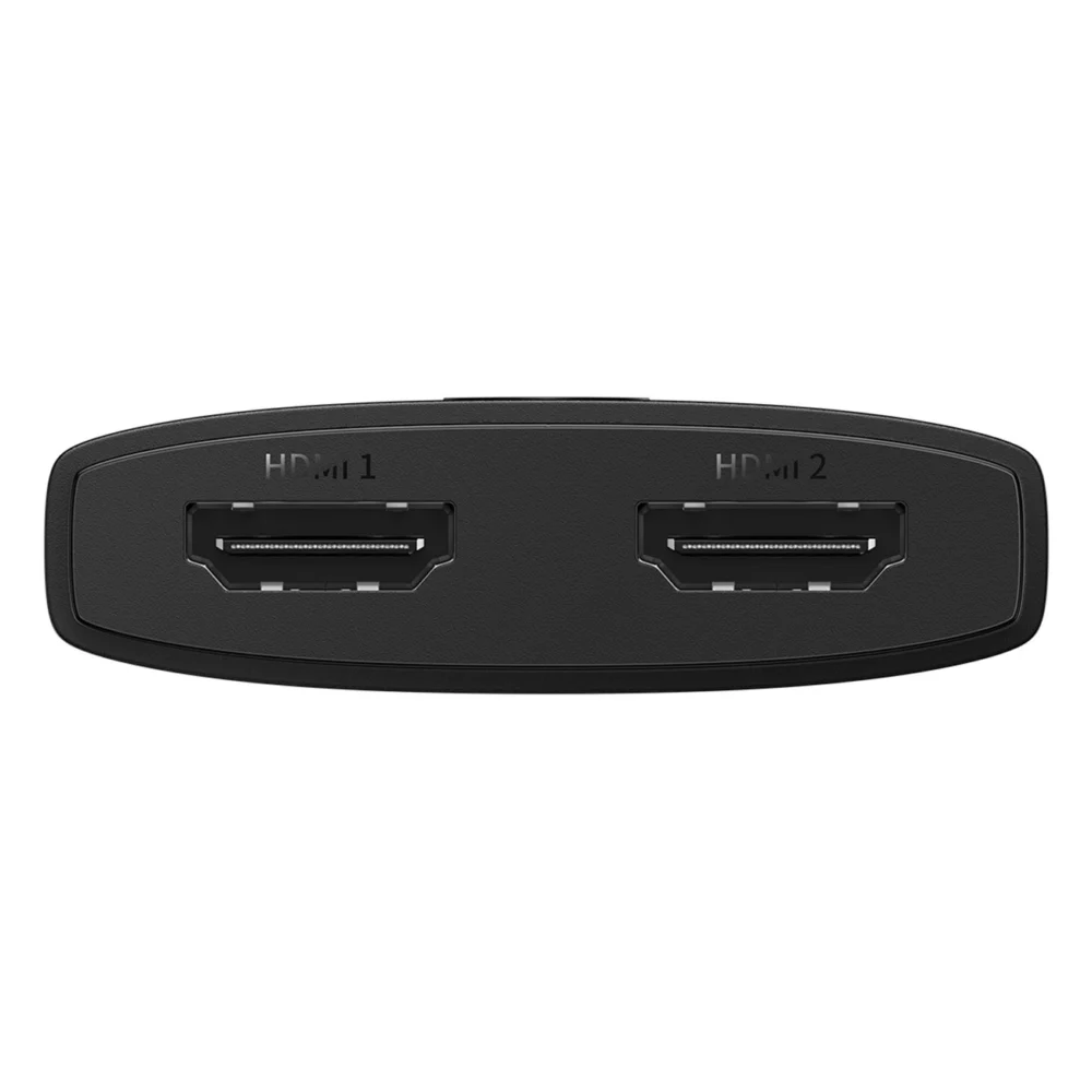Baseus AirJoy 2in1 4K 60Hz bi-directional HDMI adapter with built-in 1m cable - blackeng