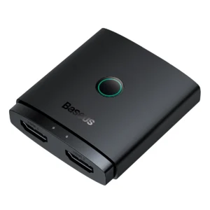 Baseus AirJoy 2in1 4K 60Hz bi-directional HDMI adapter - blackeng