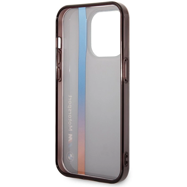 Case BMW BMHCP14L22HVGV iPhone 14 Pro 6.1" black/black IML Tricolor Stripeeng