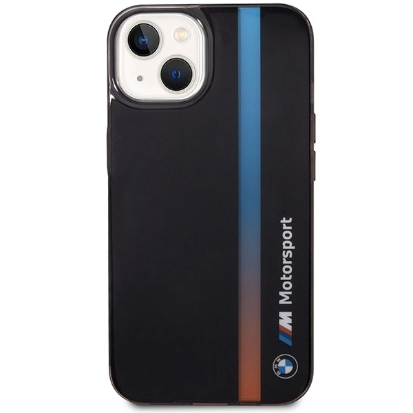 Case BMW BMHCP14S22HVGV iPhone 14 6.1" black/black IML Tricolor Stripeeng