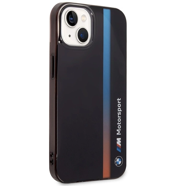 Case BMW BMHCP14S22HVGV iPhone 14 6.1" black/black IML Tricolor Stripeeng