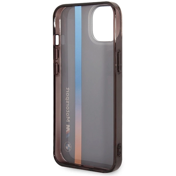 Case BMW BMHCP14S22HVGV iPhone 14 6.1" black/black IML Tricolor Stripeeng