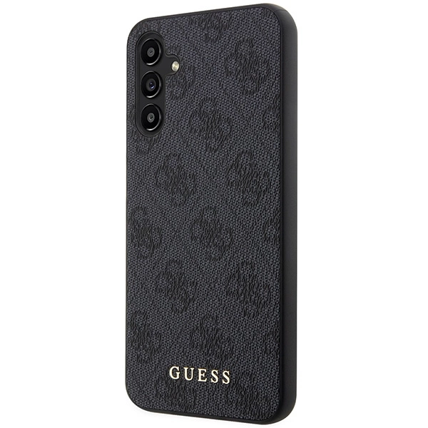 Guess 4G Metal Gold Logo Case for Samsung Galaxy A14 - Grayeng