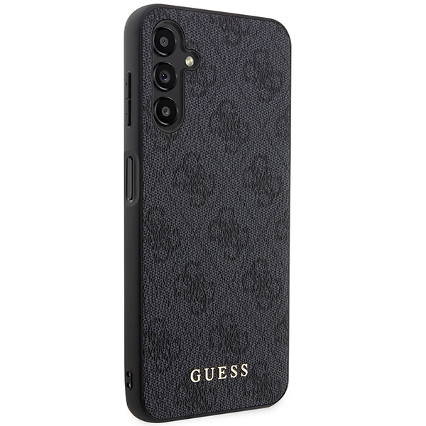 Guess 4G Metal Gold Logo Case for Samsung Galaxy A14 - Grayeng