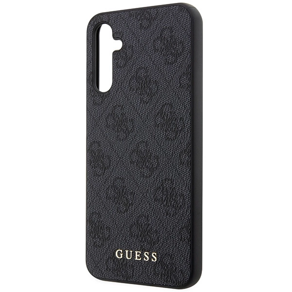 Guess 4G Metal Gold Logo Case for Samsung Galaxy A14 - Grayeng