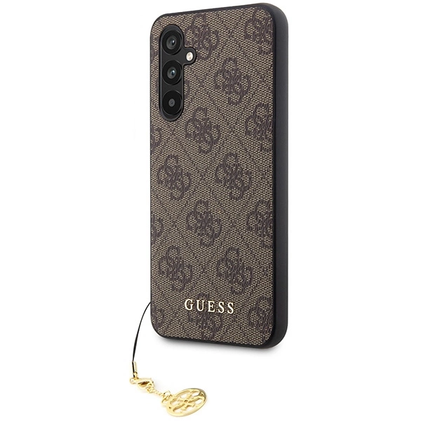 Guess 4G Charms Collection Case for Samsung Galaxy A54 5G - Browneng