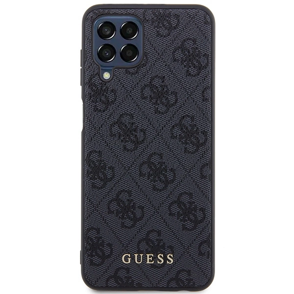 Guess GUHCSM33G4GFGR M33 5G M336 grey/grey hard case 4G Metal Gold Logoeng