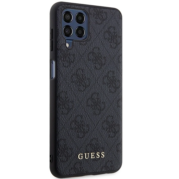 Guess GUHCSM33G4GFGR M33 5G M336 grey/grey hard case 4G Metal Gold Logoeng