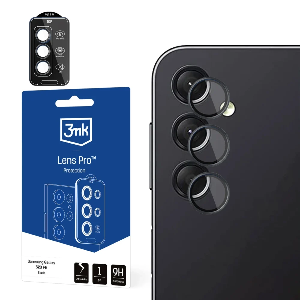 3mk Lens Protection Pro Camera Cover for Samsung Galaxy A24 4G - Blackeng