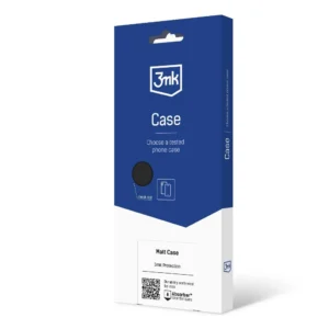 3mk Matt Case for Xiaomi Poco M5 - blackeng