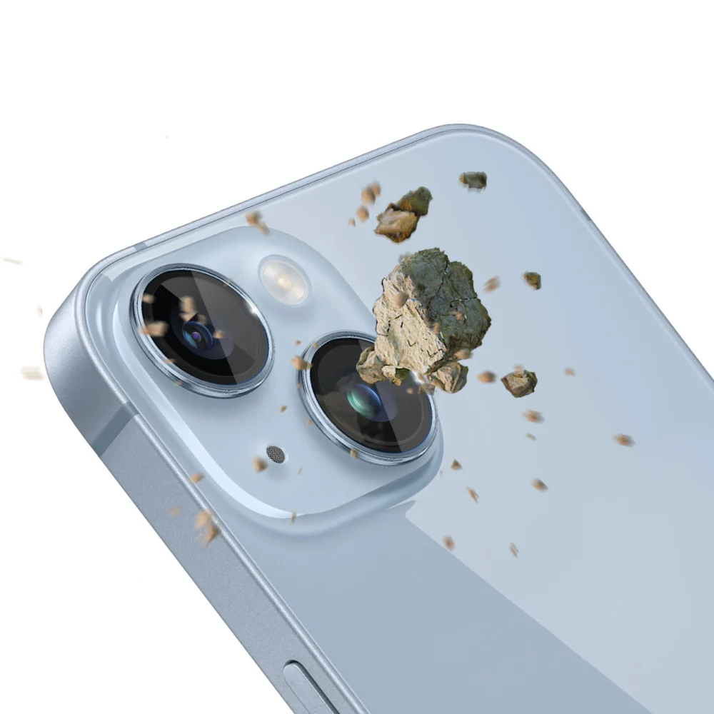 3mk Lens Protection Pro camera cover for iPhone 14 Plus - blueeng