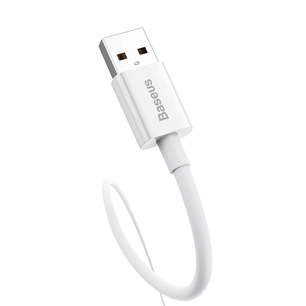 [RETURNED ITEM] Baseus Superior Series Fast Charging Cable USB-A - USB-C 100W 480Mbps 2m whiteeng