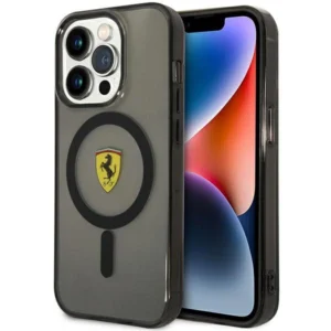 Ferrari FEHMP14LUKK iPhone 14 Pro 6.1" black/black hardcase Translucent Magsafeeng
