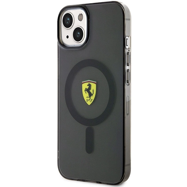 Ferrari FEHMP14MURKK iPhone 14 Plus 6.7" black/black hardcase Translucent Magsafeeng