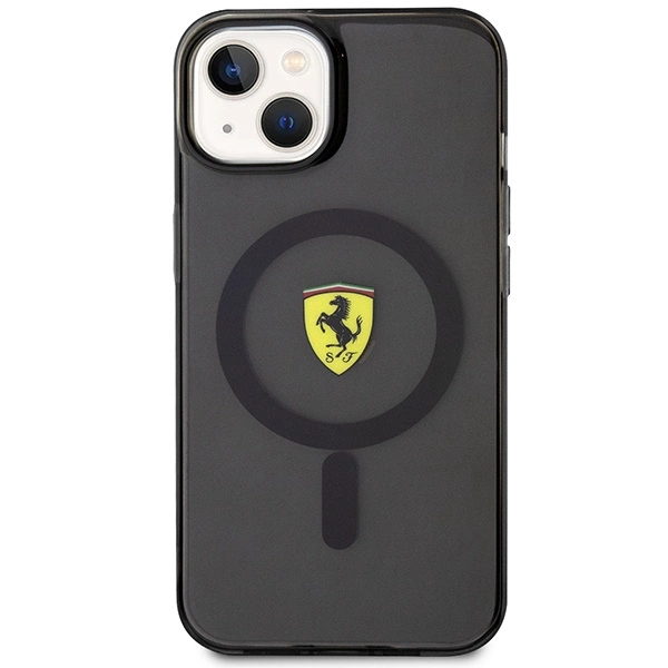 Ferrari FEHMP14MURKK iPhone 14 Plus 6.7" black/black hardcase Translucent Magsafeeng