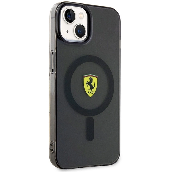 Ferrari FEHMP14MURKK iPhone 14 Plus 6.7" black/black hardcase Translucent Magsafeeng