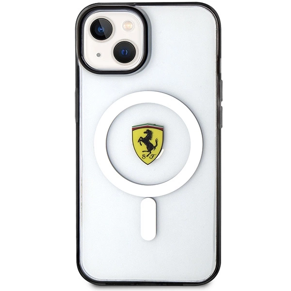 Ferrari FEHMP14MURKT iPhone 14 Plus 6.7" clear/transparent hardcase Outline Magsafeeng
