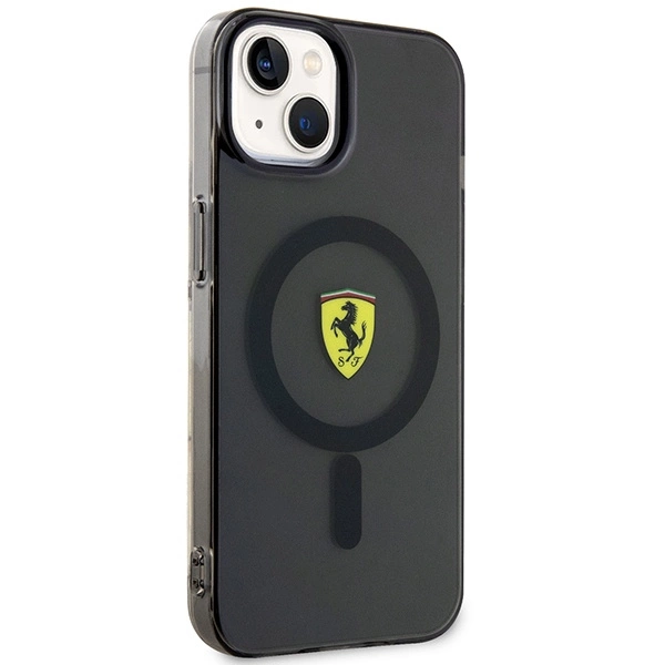 Ferrari FEHMP14SURKK iPhone 14 6.1" black/black hardcase Translucent Magsafeeng
