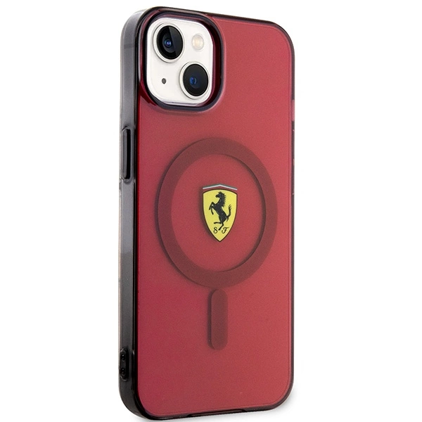 Ferrari FEHMP14SURKR iPhone 14 6.1" red/red hardcase Translucent Magsafeeng