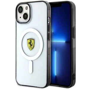 Ferrari FEHMP14SURKT iPhone 14 6.1" clear/transparent hardcase Outline Magsafeeng