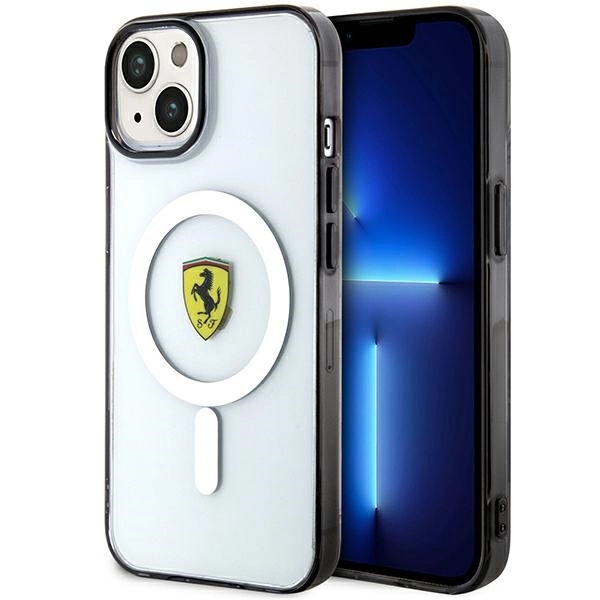 Ferrari FEHMP14SURKT iPhone 14 6.1" clear/transparent hardcase Outline Magsafeeng