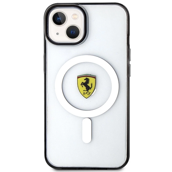 Ferrari FEHMP14SURKT iPhone 14 6.1" clear/transparent hardcase Outline Magsafeeng