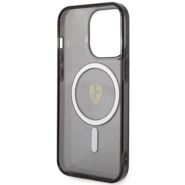 Ferrari FEHMP14XURKK iPhone 14 Pro Max 6.7" black/black hardcase Translucent Magsafeeng
