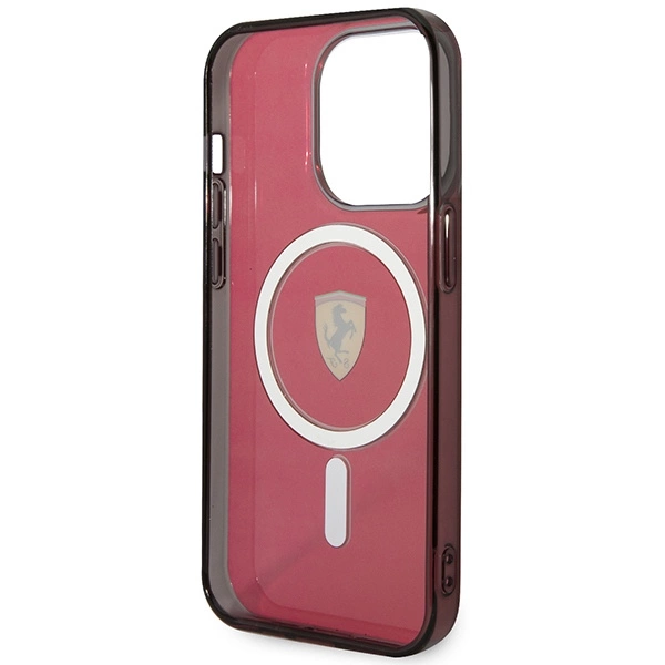 Ferrari FEHMP14XURKR iPhone 14 Pro Max 6.7" red/red hardcase Translucent Magsafeeng