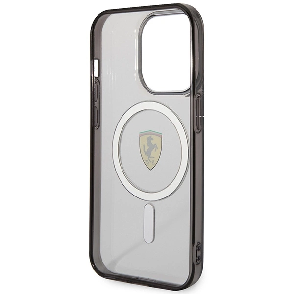 Ferrari FEHMP14XURKT iPhone 14 Pro Max 6.7" clear/transparent hardcase Outline Magsafeeng