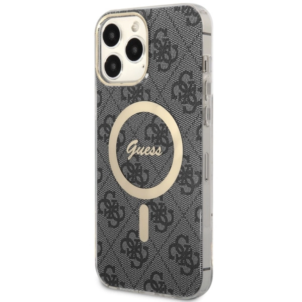 Guess GUHMP13XH4STK iPhone 13 Pro Max 6.7" black/black hardcase 4G MagSafeeng