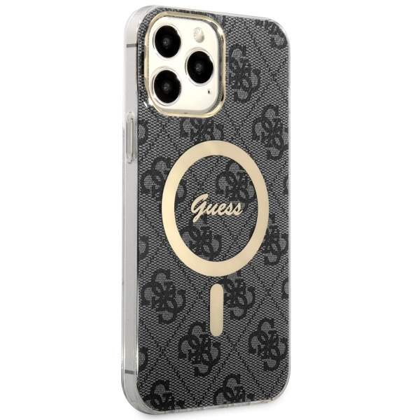 Guess GUHMP13XH4STK iPhone 13 Pro Max 6.7" black/black hardcase 4G MagSafeeng