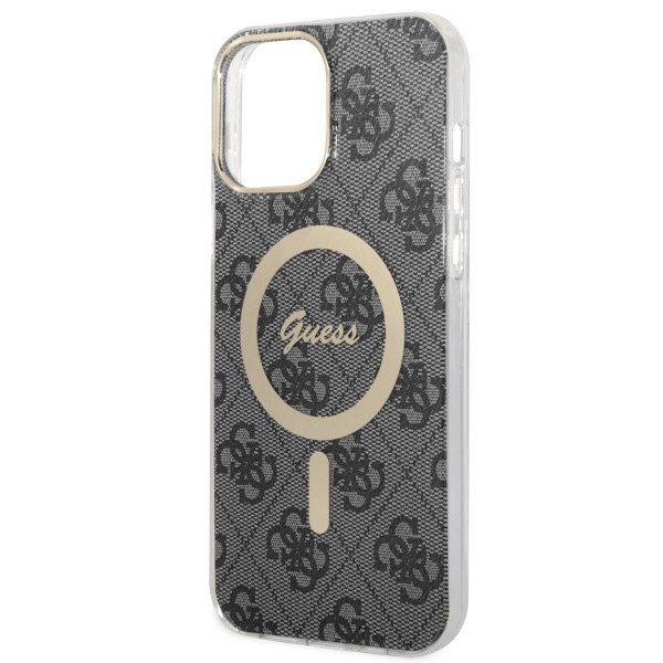 Guess GUHMP13XH4STK iPhone 13 Pro Max 6.7" black/black hardcase 4G MagSafeeng