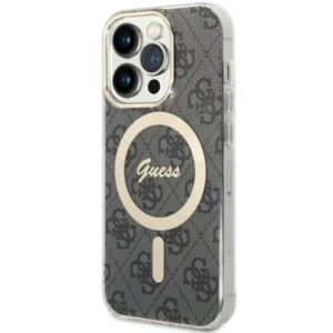 Guess 4G MagSafe case for iPhone 14 Pro - blackeng