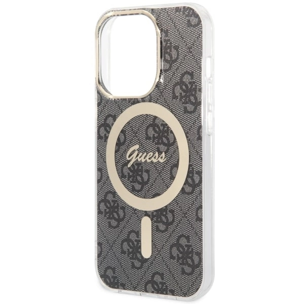 Guess 4G MagSafe case for iPhone 14 Pro - blackeng