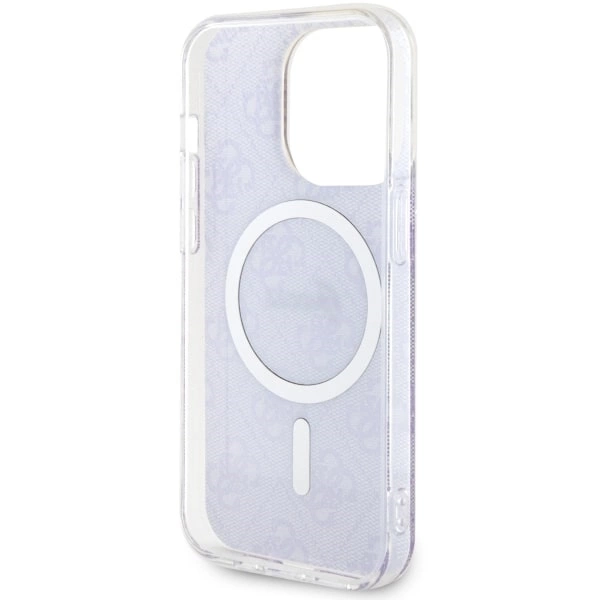 Guess GUHMP14LH4STU iPhone 14 Pro 6.1" purple/purple hardcase 4G MagSafeeng