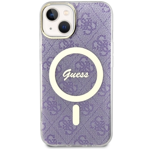 Guess GUHMP14MH4STU iPhone 14 Plus 6.7" purple/purple hardcase 4G MagSafeeng