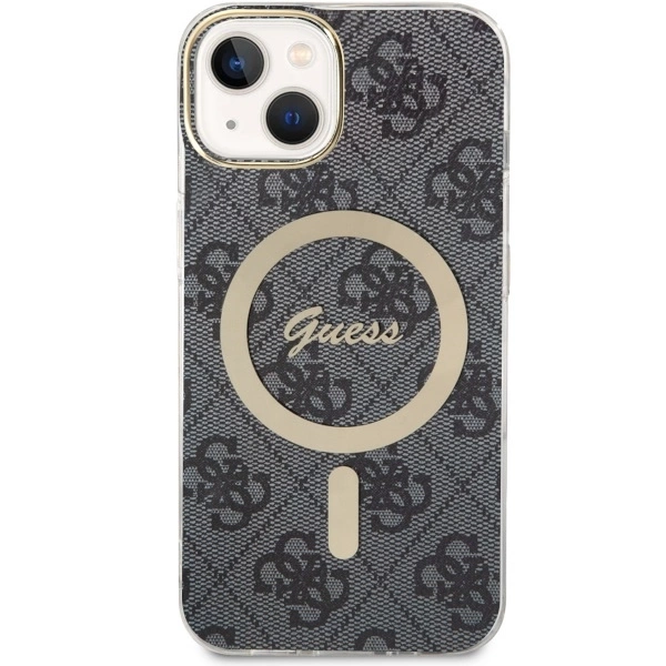 Guess 4G MagSafe case for iPhone 14 - blackeng