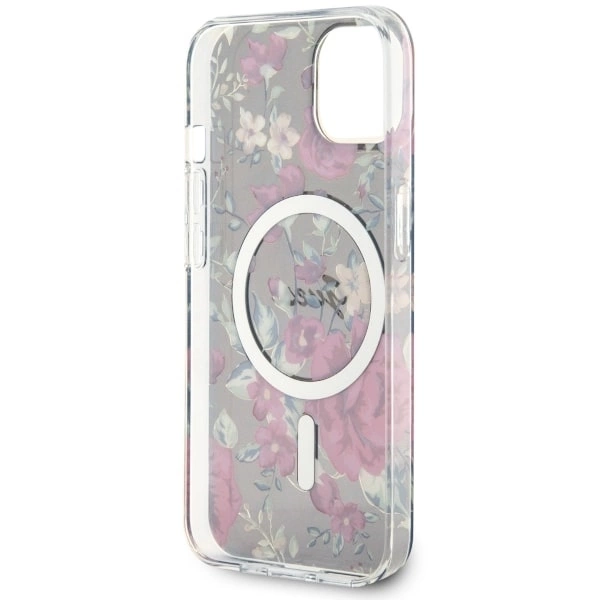 Guess Flower MagSafe case for iPhone 14 - greeneng