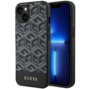 Guess GUHMP14SHGCFSEK iPhone 14 6.1" black/black hardcase GCube Stripes MagSafeeng