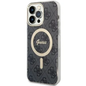 Guess 4G MagSafe case for iPhone 14 Pro Max - blackeng