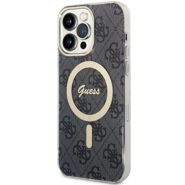 Guess 4G MagSafe case for iPhone 14 Pro Max - blackeng