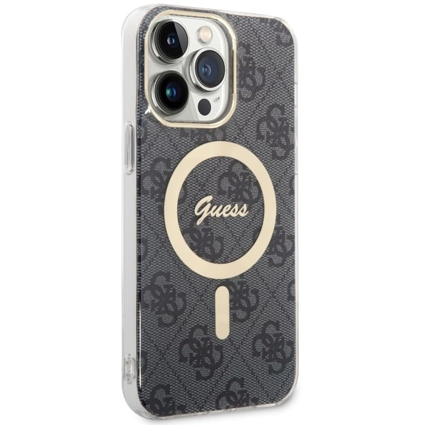 Guess 4G MagSafe case for iPhone 14 Pro Max - blackeng