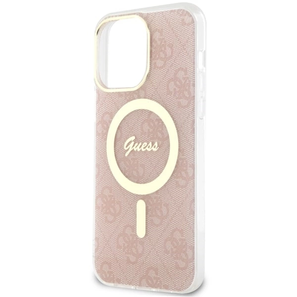 Guess 4G MagSafe case for iPhone 14 Pro Max - pinkeng