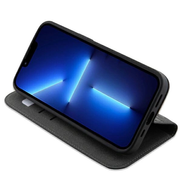 Karl Lagerfeld KLBKP14LSAKLHPK iPhone 14 Pro 6.1" bookcase black/black Saffiano Monogrameng